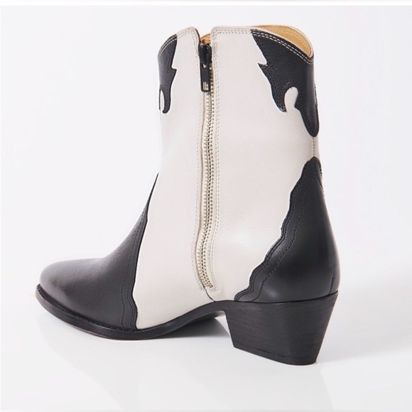 Free People New Frontier Western Boot in Arctic Fox Combo - Picture 3 of 3